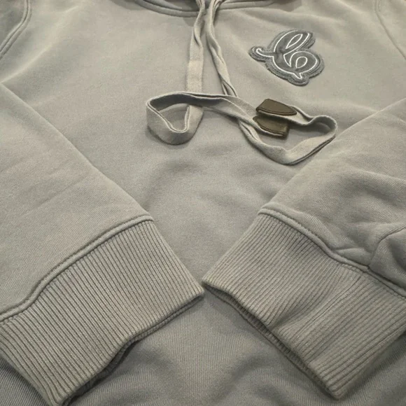 Coach Hoodie Cropped Washed Blue - Picture 5 of 7